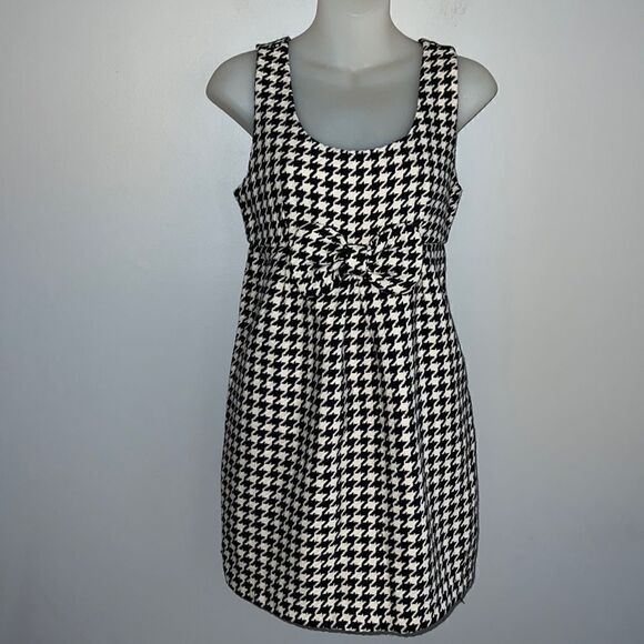 Women’s Small Beautiful houndstooth high waisted classic career dress - Picture 2 of 16